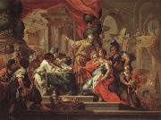 Sebastiano Conca Alexander the Great in the Temple at Jerusalem Spain oil painting artist